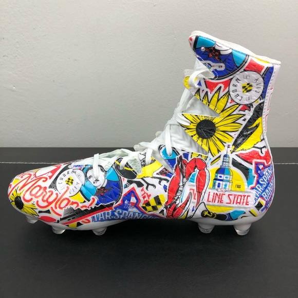 Under Armour Highlight MC Maryland Football Cleats - Picture 5 of 7